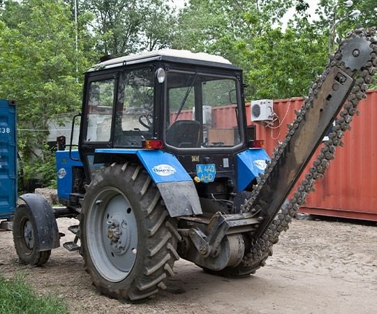 Траншеекопатель в аренду в Канске и  Красноярском крае